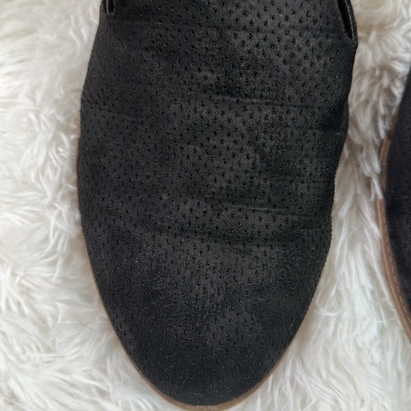 Torrid Black Heeled Loafer Slip on Shoes - Picture 3 of 6